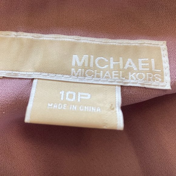 Pink Michael Kors Scoop Neck Blouse - Picture 8 of 9